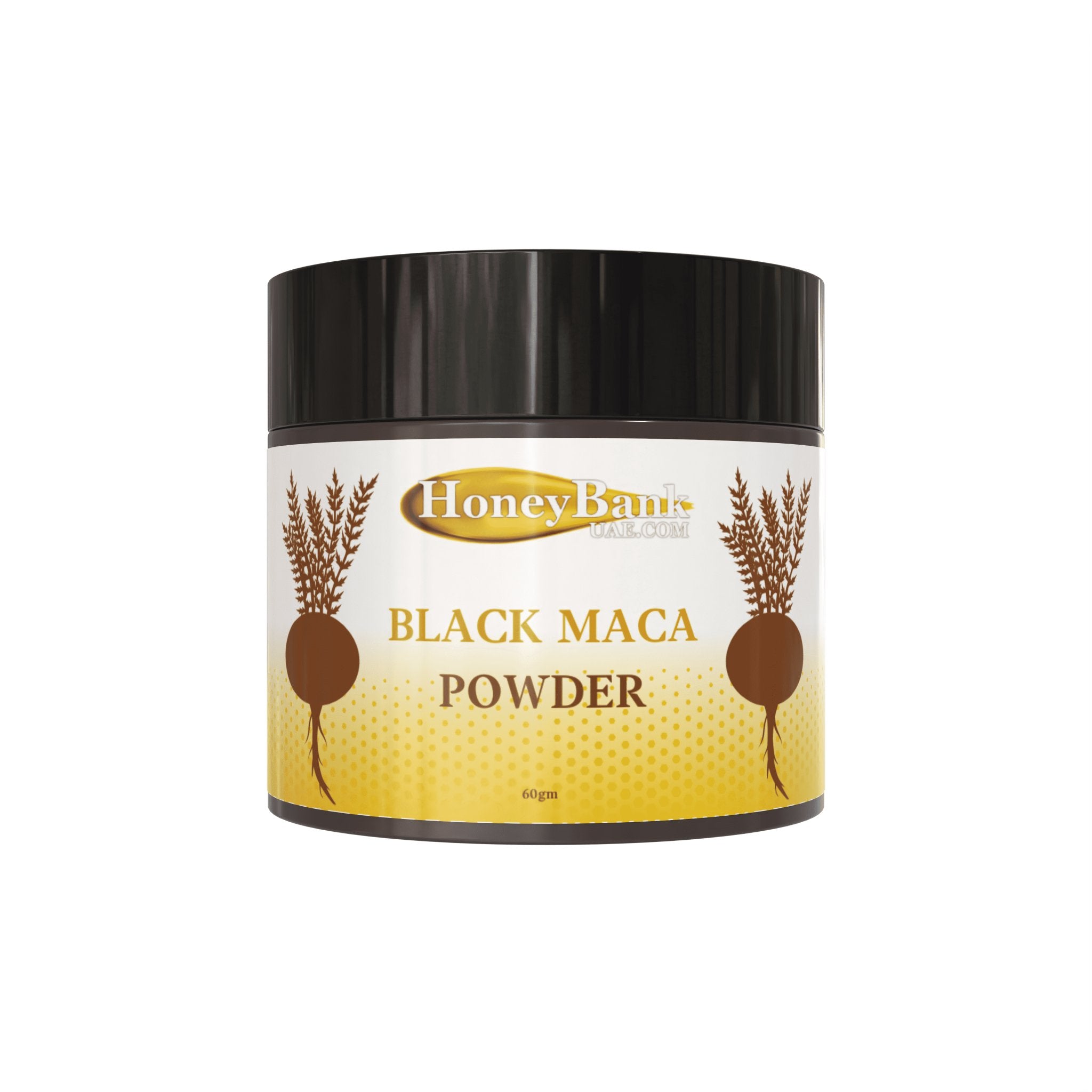 Black Maca Powder (60g) - honeybankuae